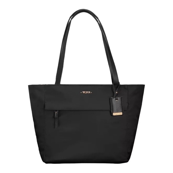 Tumi Bags Tumi Voyageur Small M Tote Black With Gold Hardware